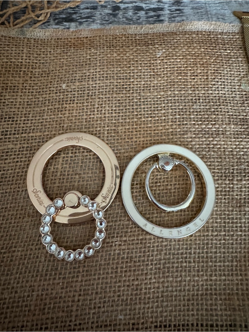 Gold Magnet phone ring holders